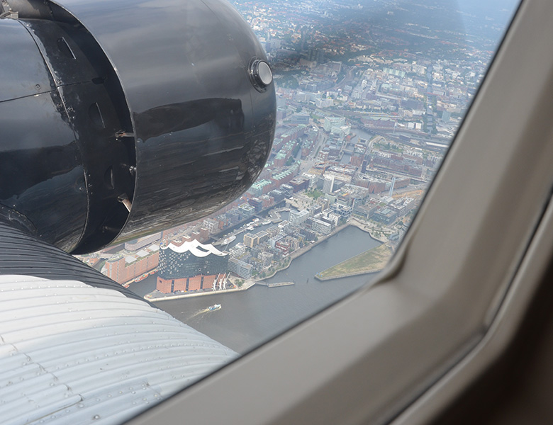 Rundflug über Hamburg - Lufthansa Ju 52